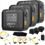 Deity TC-1 KIT Lot de 3 boîtiers de Code horaire sans Fil, Radio 2,4 G, précision du Code horaire 0,5 ppm, 8 canaux, Bluetooth 5