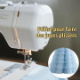 BOXOB 10m Guide Ourlet en Tissu, Bande à Arêtes Poisson pour Couture | Baleine Réutilisable pour Mousseline Robes en Soie Jupes
