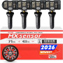 Autel TPMS Sensor 2en1 MX-Sensor, 1-Sensor Press-in Tire Pressure Monitor System Capteur, OE-Level Programmable & Clonable Wirel
