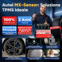 Autel TPMS Sensor 2en1 MX-Sensor, 1-Sensor Press-in Tire Pressure Monitor System Capteur, OE-Level Programmable & Clonable Wirel