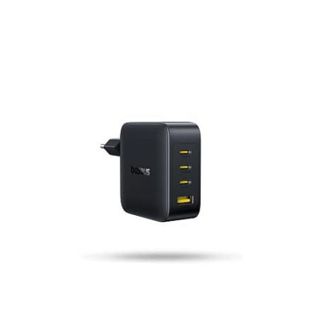 Baseus Enerfill Chargeur USB C 140 W, Bloc d'alimentation USB C à 4 Ports, Chargeur PD avec PPS, Chargeur Rapide GaN Compatible