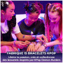 Cool MAKER - Atelier À Bracelets Heishi Kpop Demon Hunters | Kit Création Bijoux - Stylo À Perles - 1200 Perles Heishi - 7 Charm