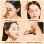 7 Pièces d’Outils de Massage en Bois de Gua Sha, Modelage du Corps, Anti-Cellulite et Soulagement des Douleurs Musculaires