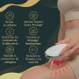 Mantrasage - Masseur Sculptant Anti Cellulite Électrique - Corps & Visage | Palper-Rouler Corps, Lifting EMS Visage, Lumière Rou