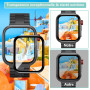 2 pièces Verre Trempé pour Huawei Watch Fit 4 Pro, HD Haute Sensibilité 0,01 s Réponse Protection écran, 0,33 mm 9H Dureté Anti-