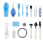 Lot de 30 Mini Outils de Jardin, Kit de Jardin succulente, kit de Cactus, Mini Outils de Jardinage d'intérieur pour Plantes succ
