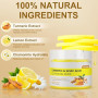 Aomig Tampons Nettoyants au Curcuma et à L'acide Kojique pour le Visage, 50 Pièces Tampons Exfoliants au Curcuma pour les Taches
