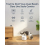 GNCC Caméra de sécurité intérieure,1080p,Wi-FI 2,4 GHz,Pack de 2 | Détection de mouvement par IA,Audio bidirectionnel,Vision noc