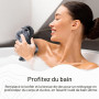 Yiclick Lot de 3 débarbouillettes exfoliantes japonaises, exfoliantes coréennes, pour le dos pour la douche, le bain, le corps,