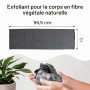 Yiclick Lot de 3 débarbouillettes exfoliantes japonaises, exfoliantes coréennes, pour le dos pour la douche, le bain, le corps,