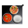 ARTHUR MARTIN - Batterie De Cuisine Inox 8 Pièces Compatible Induction | 3 Casseroles + 3 Poêles + 2 Manches - Ensemble Pratique