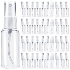DKBT Lot de 40 flacons pulvérisateurs de 10 ml - En plastique - À remplir d'eau - Pour alcool, soins du corps, liquides et cosmé