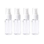 Flacon Pulvérisateur 4x20ml Petit Flacon Pulvérisateur Flacons Vaporisateurs Transparents Set de Flacons de voyage Portables Pul