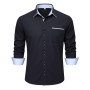 Suwangi Homme Chemise a Manches Longues Décontractée Boutonnées Oxford | Casual,Regular Fit,Respirant,élégante