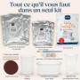 Niimo® Kit de Moulage Main et Pied Bébé 3D - Plâtre, Non Toxique | Ce kit non irritant et non toxique inclut alginate et plâtre 