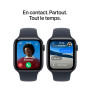 Apple Watch SE 3 (GPS + Cellular), Boîtier Aluminium lumière stellaire 44mm | Bracelet Sport sable - M/L. Fitness + Sommeil + Su