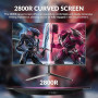 Great voell Curved Gaming Monitor (100Hz/1K/Q240B12, 24inch/Curved)