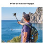 K&F CONCEPT Mini trépied 33cm avec Pôle Télescopique | Selfie stick portable, compatible avec GoPro Hero 13/12/11/10, DJI Osmo A