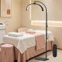 SMOCTAR Lampe Extension de Cils LED Demi-Lune, Lampe Esthétique Professionnelle