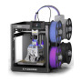 FLASHFORGE AD5X - Imprimante 3D Multi-Couleurs 4 Couleurs avec IFS, Nivellement Automatique, Vitesse Max 600 mm/s, Busse 300°C, 