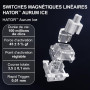 HATOR Skyfall 80 MAG Ultima 8K Clavier Gaming Magnétique avec Rapid Trigger, Magnetic Switches, Snap Tap, Hall Effect, 8000Hz, P