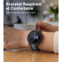 J-ONEFIT 20mm Montre Bracelet de Remplacement en Silicone | Design Bicolore, élégant, Léger