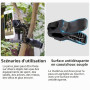 Suptig Support de téléphone à col de Cygne, Pince de Serrage pour téléphone Portable, Compatible avec iPhone 17,16,15,14 Plus,13