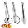 3 Pièces Pince de Service en Acier Inoxydable, 9 Pouces Pince Alimentaire | Cuisine, Pinces à Salade de Qualité, Pinces à Barbec