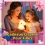 One Fire Veilleuse Enfant, 16 Couleurs Silicone, Lampe Chevet Rechargeable | Cadeau fille licorne, bébé, lampe de chevet silicon