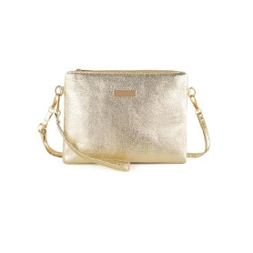 FuninCrea Petit sac à bandoulière pour femme avec bandoulière et poignet amovible, sac de soirée léger, sac à main pour femme, s