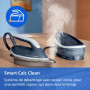 Philips Centrale vapeur PerfectCare Compact 4000, 6.5 bars, 450 g/min, Bleu | 0 brûlure garantie OptimalTEMP, Semelle SteamGlide
