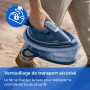 Philips Centrale vapeur PerfectCare Compact 4000, 6.5 bars, 450 g/min, Bleu | 0 brûlure garantie OptimalTEMP, Semelle SteamGlide