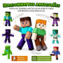 Mzyxxel 28 Pièces Figurines Magnétiques et Blocs de Construction, 8 Figurines Humaines, 2 Oiseaux, 2 Animaux & 16 Cubes Magnétiq
