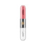 KIKO Milano Unlimited Double Touch - Teinte 112 Satin Peach Rose | Rouge à Lèvres Liquide 2 Étapes | Couleur + Gloss | Tenue 12 