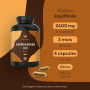 TRUE NATURE Ashwagandha Bio - (360 Gélules) - Extra Fort: 2600mg par jour | Withanolide - Bien-Être, Énergie, Stress - Vegan - S
