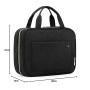 BAGSMART Trousse de Toilette Voyage à Suspendre Femmes Trousse Maquillage M | Imperméable Grande Voyage Accessoires Organisateur