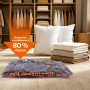 Sac sous vide vetement aspirateur avec pompe électrique, 10Pcs | Pompe électrique compacte, puissante. Grande ouverture pour cou