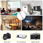 Support de Plafond Videoprojecteur, Universel Support de Mini Projecteur | Mural au PlafondRotation à 90° 360° Mural Projecteur 