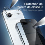 NEW'C Verre Trempé pour iPhone Air Anti-Espion, Protection Écran + Caméra | Outil inclus, Lot de 6, 3x vitres trempées + 3x prot