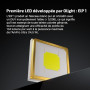 OLIGHT ArkPro Ultra lampe torche EDC plate rechargeable,pour travail | 1700 lumens, portée de 205, étanchéité IPX7, adapté au ca