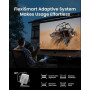JMGO N1S 4K Mini Videoprojecteur, Triple Laser, 1100 ISO Lumens, Google TV | Gimbal Instantané Autofocus, Netflix, 110% BT.2020,