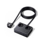 UGREEN 6 EN 1 Multiprise 3680W 2 Prise AC 4 USB avec Interrupteur Noir 1.3M | USB C 20W, Rallonge 1.3M Bloc Electrique, Compatib