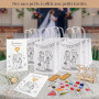 12 Kits Cadeau Mariage pour Enfants avec Livres de Coloriage et d'Activités | Inclut Crayons, Sacs à Offrir – Activités et Jeux