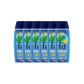 Fa, Gel Douche Homme Parfume Rafraichissant, Fresh, Sport, | Sensation de Fraicheur, Parfum Citron Menthe, Parfum frais, Longue