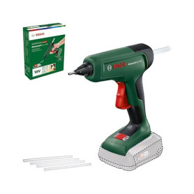 Bosch Pistolet à colle sans-fil AdvancedGlue 18V | Pistolet à colle polyvalent avec très bonnes performances de collage Advanced