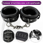 Ohi BoBi Sun Sex Toýs Femme BDSM Kits de Bondage Menottes Sexy Érotique | Retenue du Cou au Poignet avec Chaîne Traction, Régla