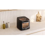 Princess Four Friteuse sans Huile, 12,6 L, 1800 W, pour Repas en Famille | Tournebroche, 3 grilles, Fonction déshydratation, Bac