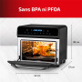Ufesa Magnum, Four Electrique à Air, Air Fryer XXL, 23 L, Double Résistance, Économie D'énergie, 8 programmes, Rôtisserie, 1800 