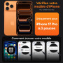 TAURI Coque Magnétique pour iPhone 17 Pro,Transparent | Protection D'écran Incluse, Compatible avec MagSafe, Protection Caméra T