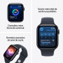 Apple Watch SE 3 (GPS + Cellular), Boîtier Aluminium lumière stellaire 40mm | Bracelet Sport sable - S/M. Fitness + Sommeil + Su